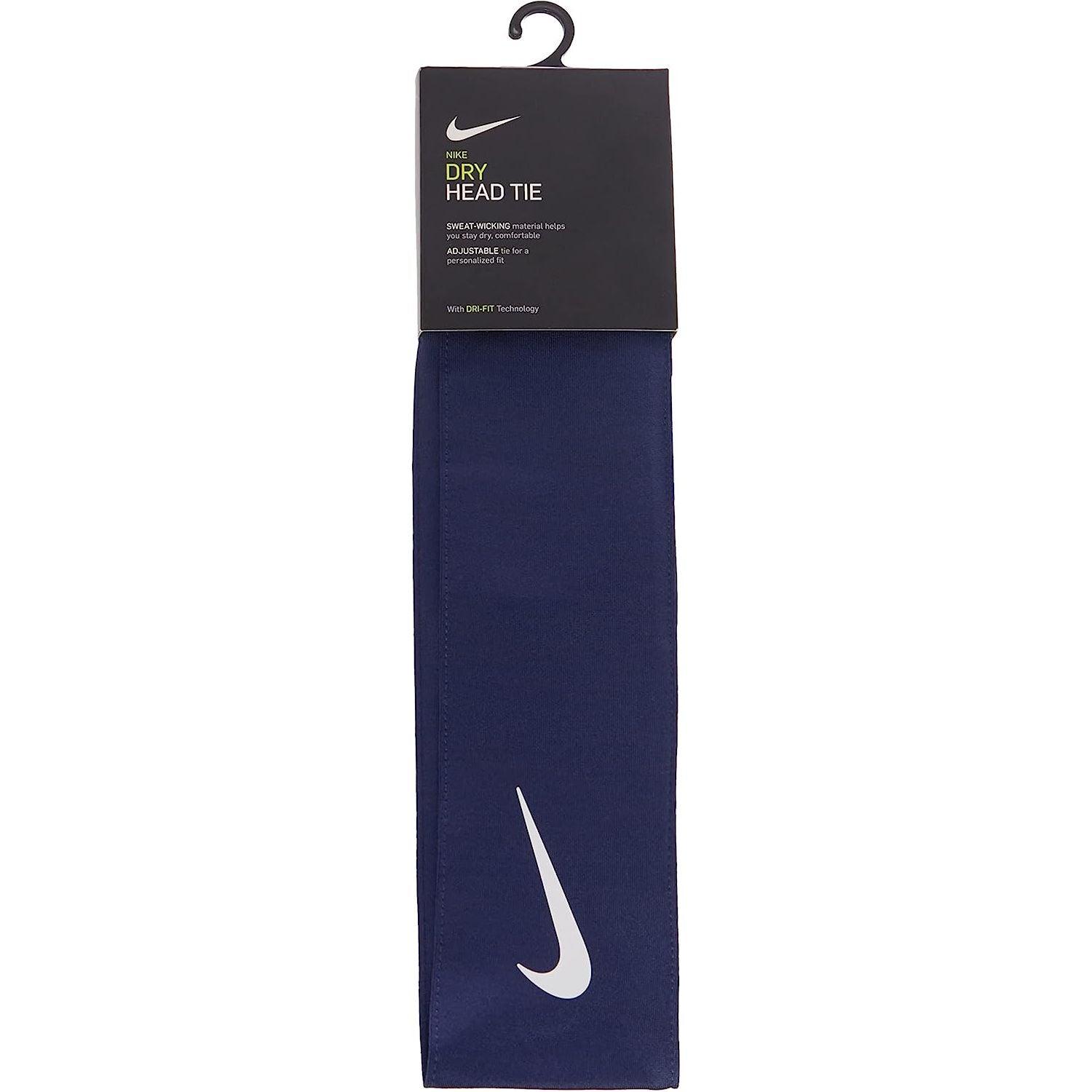 Nike Dri-Fit - Diadema deportiva con nudo