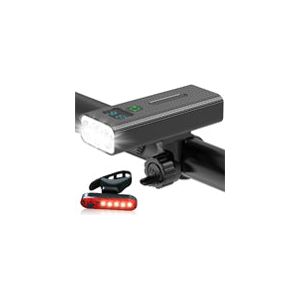 EBUYFIRE - Juego de luces LED recargables 3000 lumenes - LED trasero